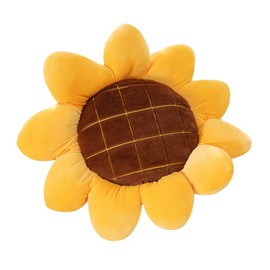 NatureMan 50cm Sunflower Throw Pillow,Flower Shaped Pillows Floor Pillow Seating Cushion,Cushion,Cute Room Decor plush Pillow for Bedroom Sofa Chair