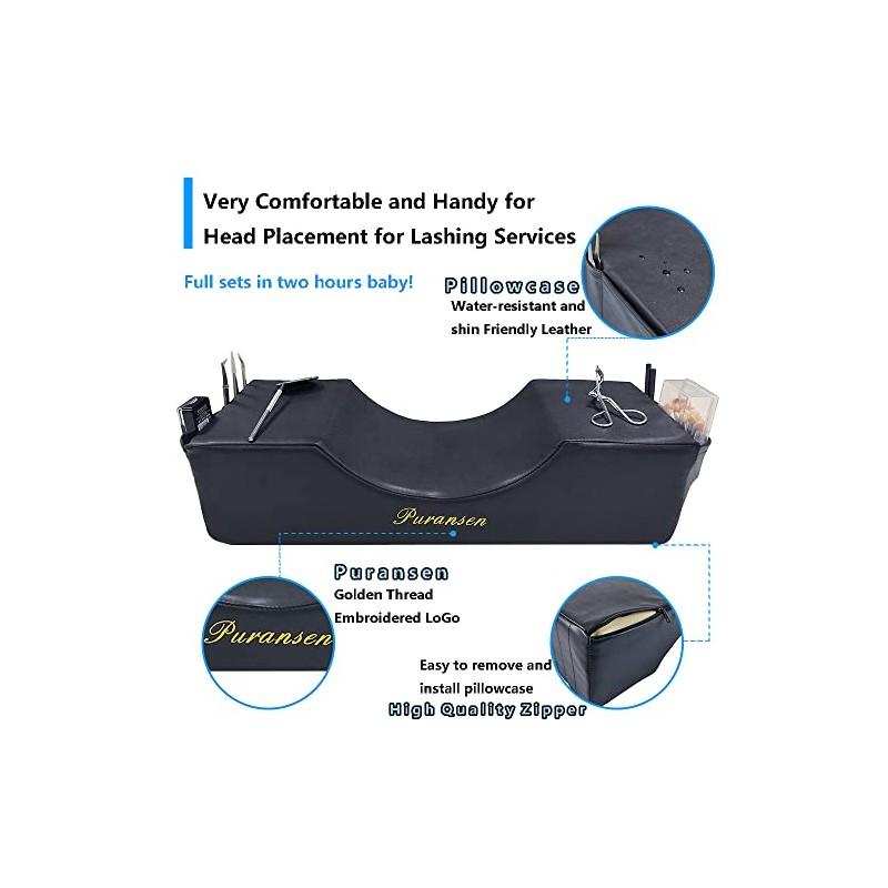 Puransen Puransen Beauty Salon Lashing Pillow - Eyelash Extension Neck