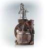 Alpine Corporation WCT688 Old Fashion Pump Barrel Rustic Fountain, 12"L