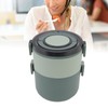 Stackable Lunch Box 1600ml Dual Layers Stainless Steel BPA Free