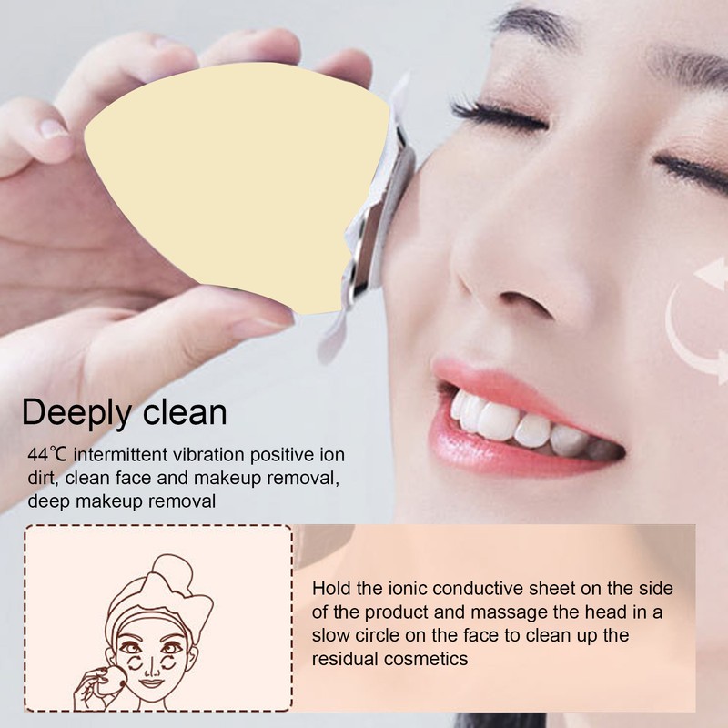 Facial Cleansing Beauty Machine Deep Cleaning High Frequency Vibration Facial