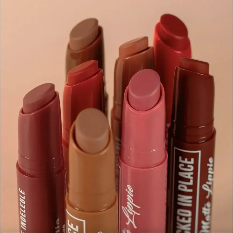 Labial Matte Suave Indeleble Locked In Place Italia Deluxe® 06
