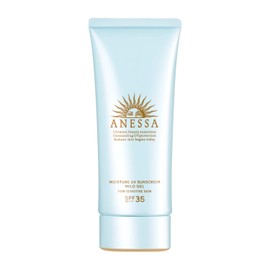 Anessa SPF35 PA+++ Moisture UV Mild Gel Unscented Sunscreen 90g/3.2 oz (2021 Version)