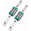 HGR 일반 2pcs HGR20 200mm 선형 레일 HGH20CA 캐리지 블록