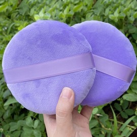 Large Mochi Makeup Puff & Giant Sponge for Powder/Cushion Foundation (Baby Cloud Style) Baby 3ea