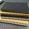 ZAYOIZY Spiral Bound Sketch Book Kraft Paper Sketch Pad Unlined