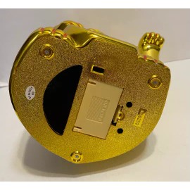 Cal mart gifts Gold Maneki Neko Lucky Charm Cat Battery Powered Craft Home Shop Hotel Decor' 5"