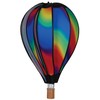 Hot Air Balloon Hanging Garden Spinner 22" - Vibrant Wavy