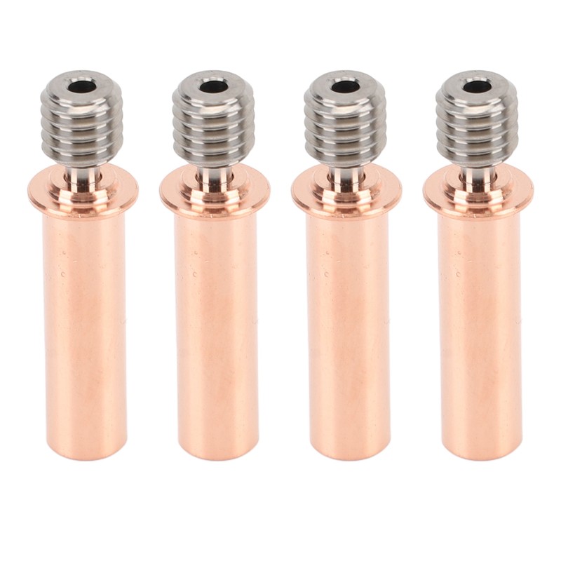4pcs 3D Printer All Metal Heatbreak Professional Copper Alloy Extruder