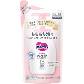 Merries Baby Full Body Foam Wash, Refill, Pack of 2 (320 ml) x 2