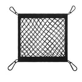 Helmet Holder for Backpack - Secure Bike/Ski/Snowboard Helmet Carrier with 4-Side Elastic Straps & 8 Carabiners, Protective Shell Cover for Cycling, Motorcycle, Hiking Accessories