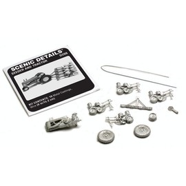 Scenic Detail Kit- Seeder & Tractor (1938-1946) HO Scale Woodland Scenics