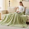 EMME Fleece Throw Blanket Luxury Flannel for Couch Bed Sofa