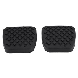 Aramox 1 Pair of Brake Clutch Pedal Pad Rubber Cover Black for Accord Civic CRX CRV Element OE: 46545-SA5-000/46545SA5000