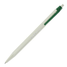 Caran d'Ache d'Ache 825 ECO Ballpoint Pen Resin and Stainless Steel Green/White 12 cm Green Ink