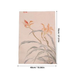 DOITOOL Calligraphy Felt Mat Multi Function Rectangular Desk Pad for Calligraphy Practice Painting and Drawing Absorbent and Non Slip for Home Office Use