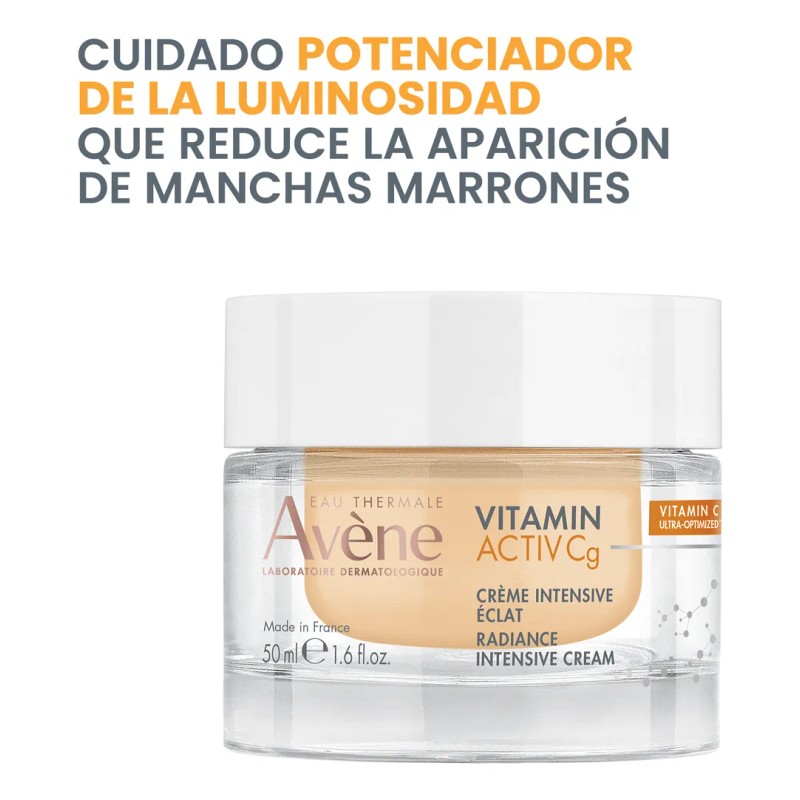 Crema Facial Avène Vitamin Activ Cg 50ml | Luminosidad y