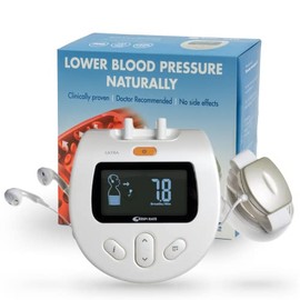 RESPeRATE Deluxe Duo Dispositivo de reducción de la presión arterial  Compatible con 2 personas, visualización retroiluminada, clínicamente probado,  