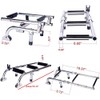 Amarine-made Marine Boat Foldable Stainless Steel 3 Steps Ladders Stern