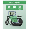 Zacro Pack of 2 LCD Digital Aquarium Thermometer Fish Tank