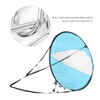 Polyester Taffeta Durable Folding Kayak Wind Sail Transparent Window Canoe