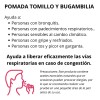 Pomada Tomillo Bugambilia Problemas Respiratorios Gripe 60g