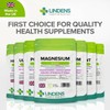 Lindens 500mg Magnesium Tablets | 90s 1-a-Day | UK Made