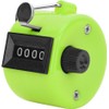 Replax Counter Tally 4 Digit Geen Hand Clicker for Traffic,