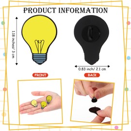 Solsew 40 Sets Cna Week Gift Bulk Employee Appreciation Bulb Piece Lapel Pin Thank You Cards Organza Bags Inspirational Team Appreciation Gifts for Coworker Staff Employee Nurse