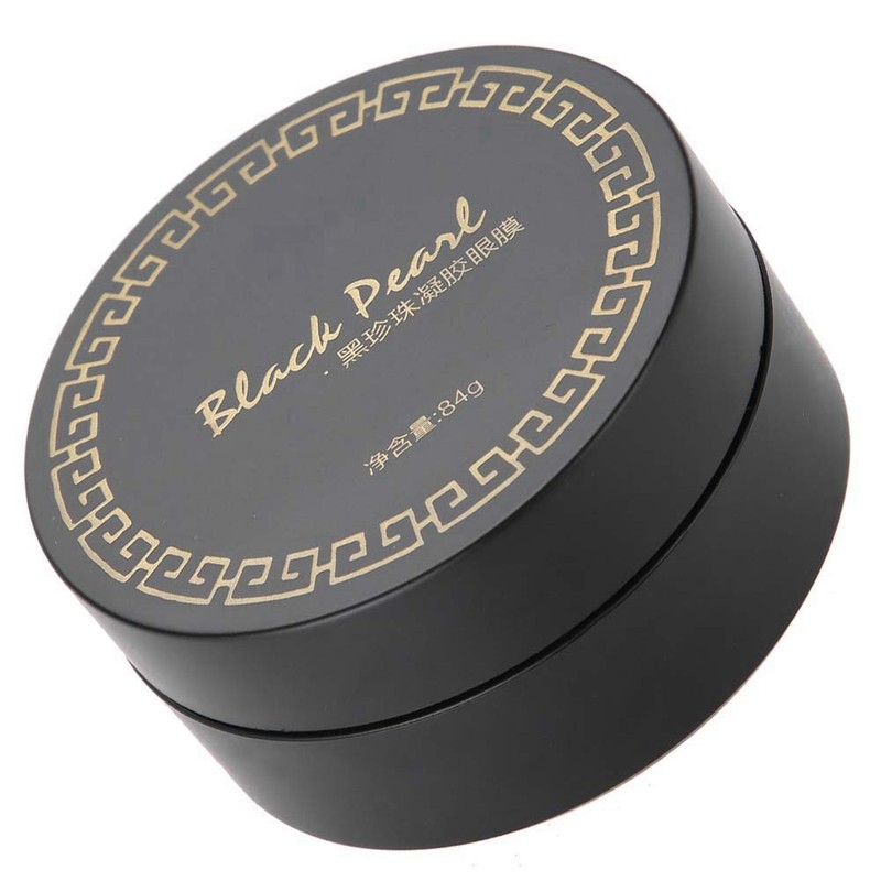 60Pcs/Box Black Pearl Eye Mask Gel Remove Dark Circle Eye