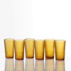 Fortessa Malcolm Iced Beverage Coctail Glass, 15-Ounce, Amber