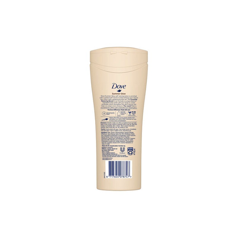 Dove Body Lotion Medium To Dark Skin 400mL