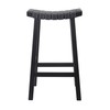 Deco 79 Rustic Birch Bar Stool, 18" x 11" x