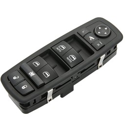 ZAPUSS - Interruptor maestro de ventana para Chrysler Town & Country, Dodge Grand Caravan 2012-2015, Dodge Ram 1500 2500 2012-2015, interruptores de control delantero izquierdo del lado del conductor.