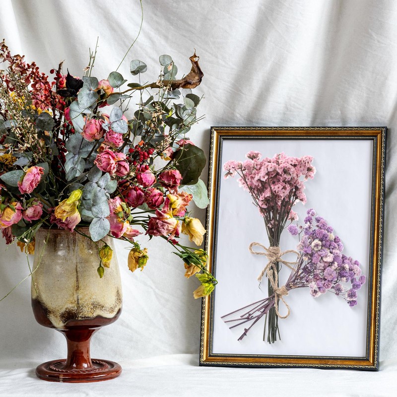 WGXX 12 Pack Dried Flowers for Vase Various Mini Bouquet