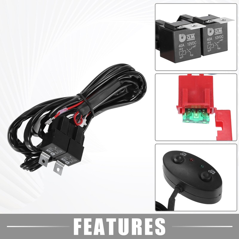 A ABSOPRO Light Wires Harness Kit with 1 Lead 2