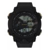 J.H. Company Reloj Digital Para Hombre Militar Sport Sumergible Led Correa Negro