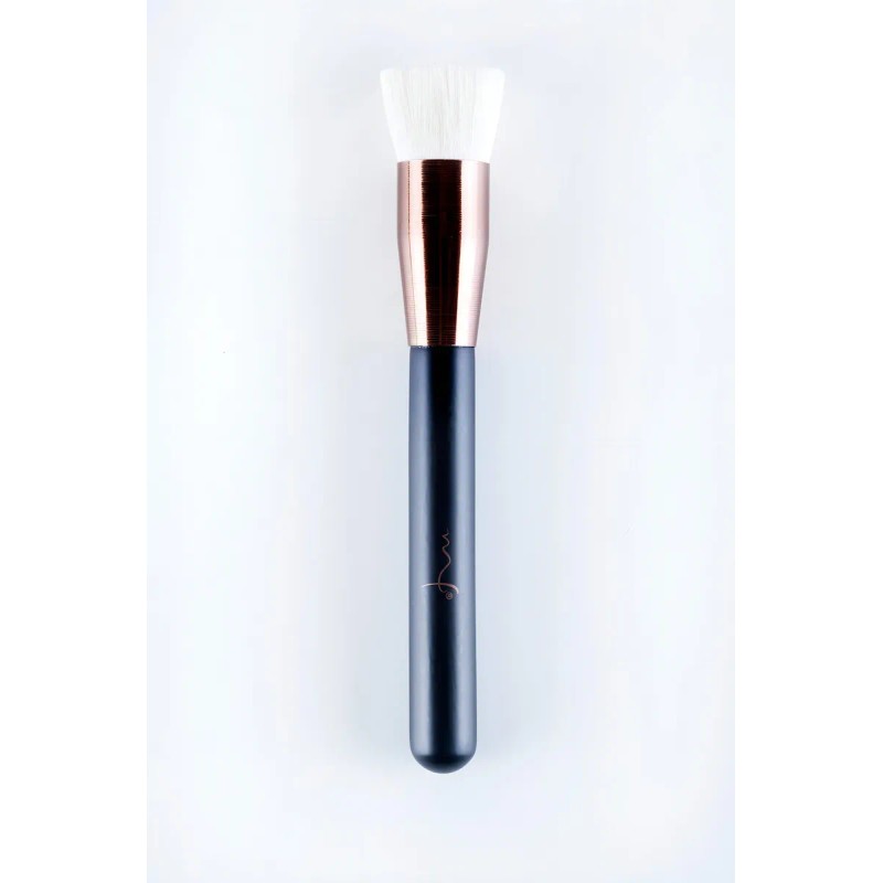 Brocha Marifer Yx1817 Kabuki Plana Para Base De Maquillaje Color
