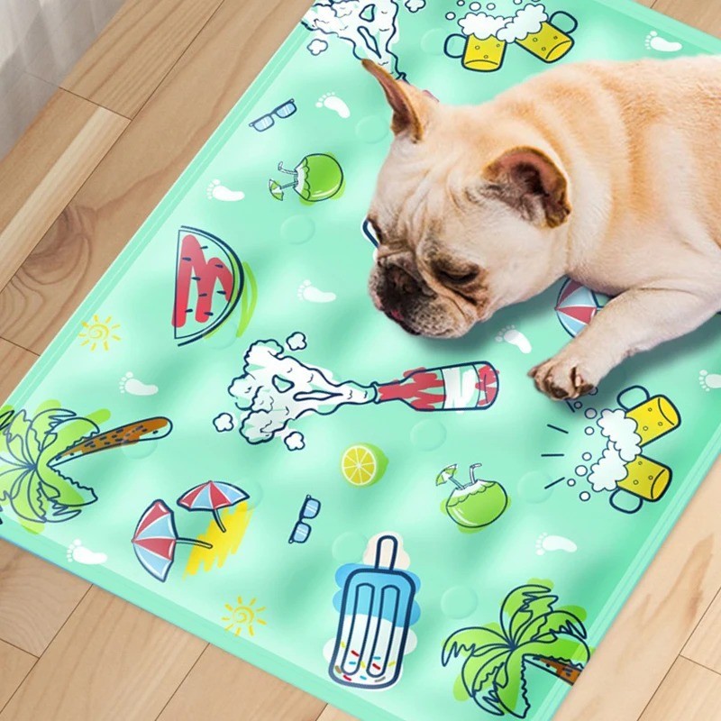 OKONOS Pet Cooling Mat Summer Cold Bed Pad for Cats