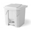 Mix.Home 8 Gallon White Step On Trash Can - Hands-Free