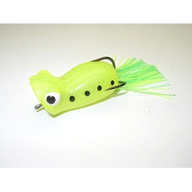 Snag Proof 4205 Pro Series Poppin' Frog (Chartreuse, 0.20-Ounce)