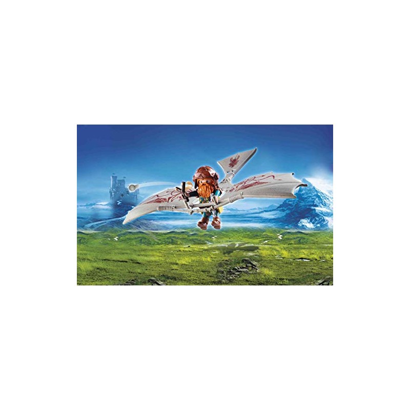 Playmobil Dwarf Flyer, Multicolor, Model:9342