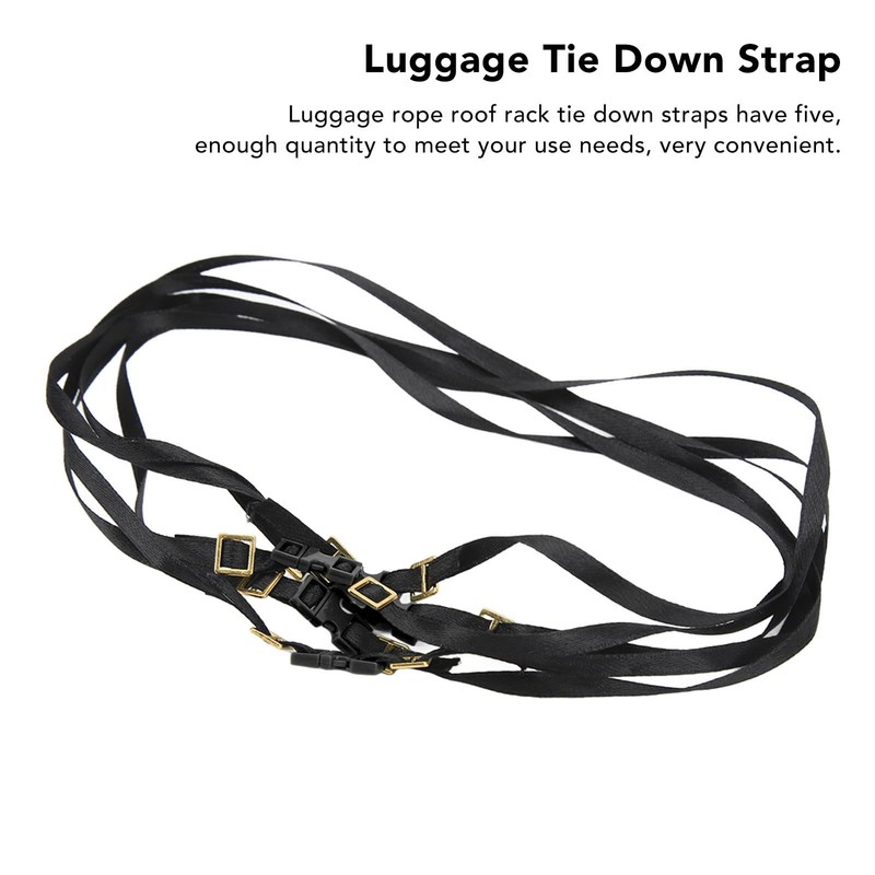Zerodis 1:10 Scale Portable Tie Down Straps Pack of 5