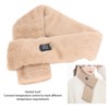 Heated Scarf Relieve Neck Pressure Keep Warm USB Rechargeable Soft