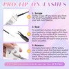 Eyelash Extensions, Eyelash Extensions, 240 Pieces, 40D Natural False Eyelashes