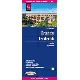 Reise Know-How Landkarte Frankreich / France (1:1.000.000): reiß- und wasserfest (world mapping project)