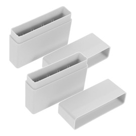 GLEAVI 2pcs Cryogenic Tube Storage Box for Lab Samples Microcentrifuge Tube Freezer Box with Compartments Plastic Container for Efficient Sample Management Laboratories