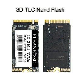 FLEANE FT42A 1TB M.2 42mm 2242 PCIe 3.0 x4 NVMe SSD 3D NAND TLC High Performance Internal Solid State Drive Compatible with Laptop Desktop Notebook PC
