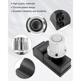 QAGGUM Pulse Igniter Fit for Charbroil 463448021 463211513 463370719, 2-Outlet Ignition Electronic Push-Button Ignitor Replace DHL-128-2Q G470-5503-W1