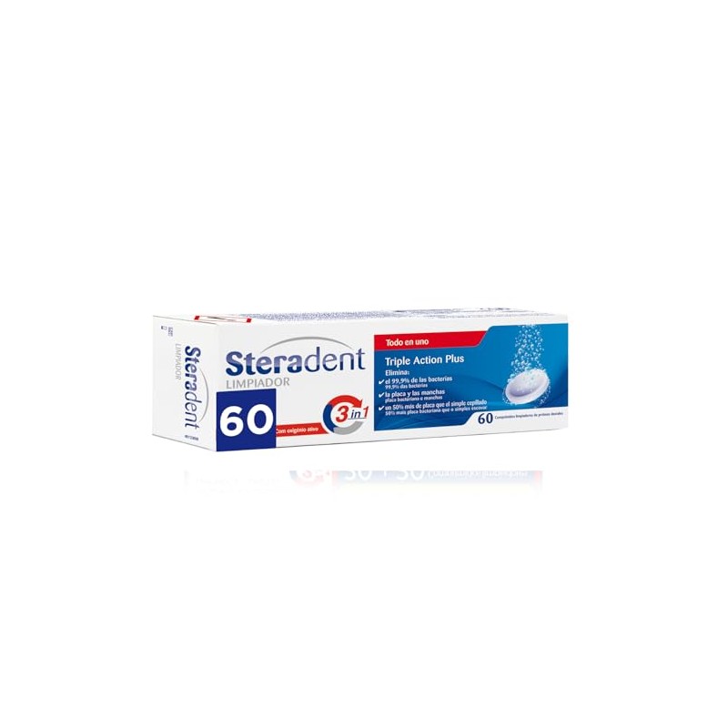 Steradent Triple Action Plus 60 compresse
